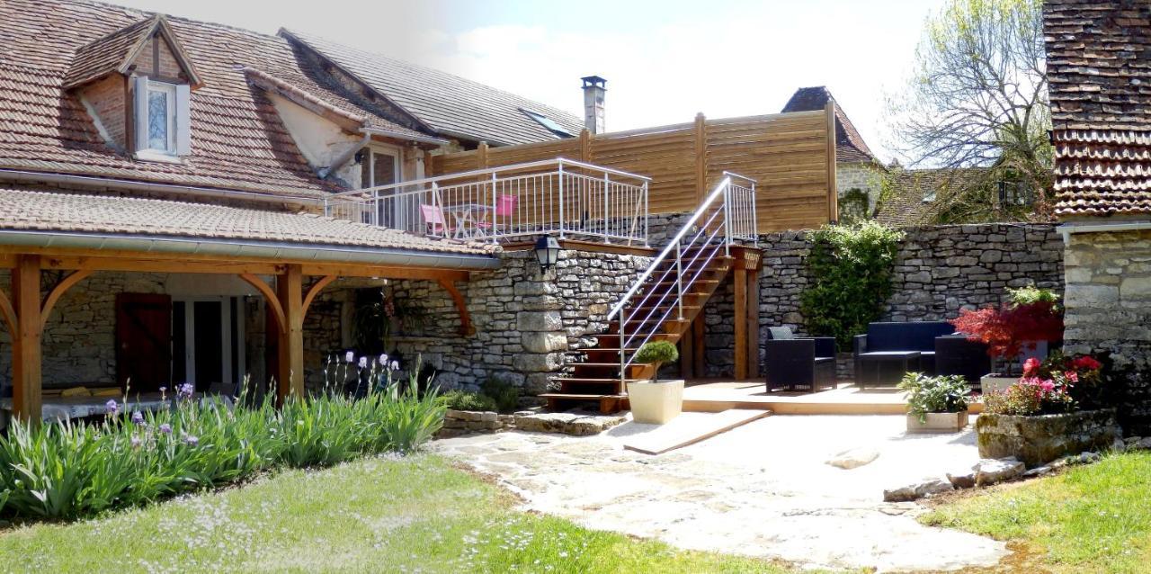Bed and Breakfast L'Australe Larroque-Toirac Exterior foto