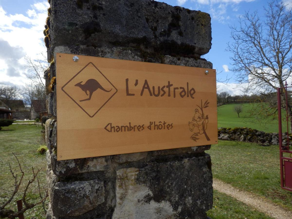 Bed and Breakfast L'Australe Larroque-Toirac Exterior foto